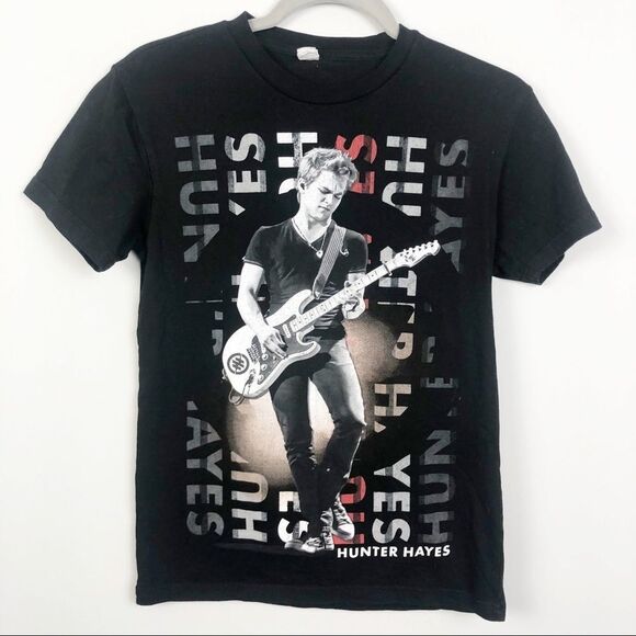 HUNTER HAYES 2013 Black Tour Tee Country Music Unisex Size X-Small - Picture 1 of 7